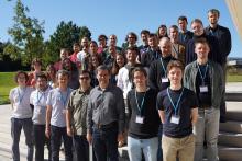 Teilnehmende bei der Ukrainian Summer School der Fakultät für Mathematik und Informatik.