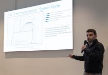 M. Sc. Hasan Can Turunç, wissenschaftlicher Mitarbeiter (TUBAF, Institut für Bohrtechnik und Fluidbergbau), EGC 2025 in Zürich, Fachvortrag ‘Stochastic optimization of the wellbore exergy loss in CO2 Plume geothermal systems’