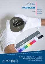 Ausstellung 40 Jahre Kustodie Plakat