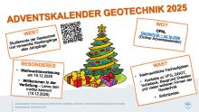 Ankündigung Geotechnik Adventskalender