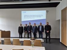 Promovent mit Promotionskommission