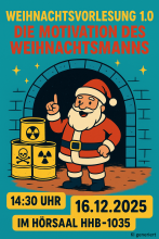 Poster Weihnachtsvorlesung Geotechnik 2025