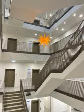 Herrnhuter Stern im ZeHS-Foyer