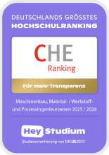 Siegel CHE-Ranking Maschinenbau_Werkstoffe
