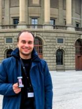 Lennart Schierling bei der Winter School in Zürich