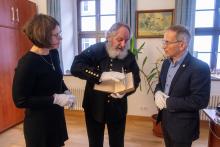 Übergabe Vorlesungsmitschrift