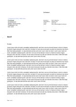 blanko Briefbogen der Rektorin