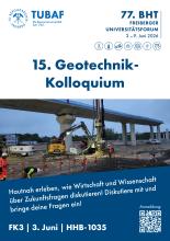 Plakat 15. Geotechnik-Kolloquium 03.06.2026