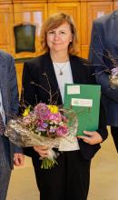 Aufnahme Prof. Volkova in die Sächsische Akademie der Wissenschaften