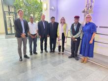 Delegation aus Indien an der TUBAF im Juli 2026.
