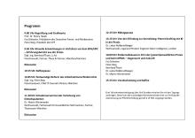 Programm 43. Seminar Gewerblicher Rechtsschutz