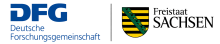 Deutsche Forschungsgemeinschaft (DFG) und den Freistaat Sachsen