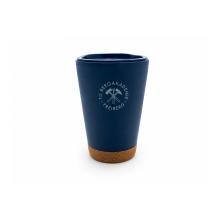 To Go Becher blau mit Siegel