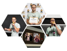 Photo collage of ITUN participant @ Chisa's science slam '26