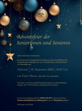 Einladungsmotiv Adventsfeier