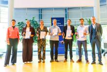 Stipendiatinnen und Stipendiaten der Stiftung Lausitzer Braunkohle mit ihren Förderpreisen 2026